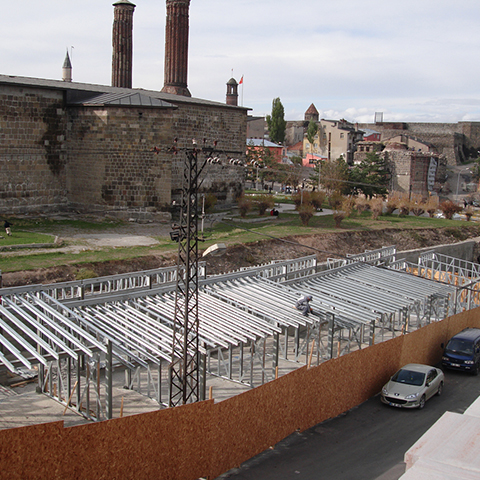 سوق تبريز قابي التاريخي بأرضروم