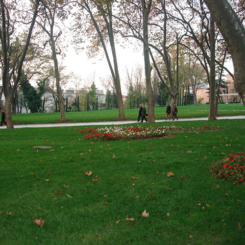 The Topkapi Palace 1. Courtyard Landscaping Project